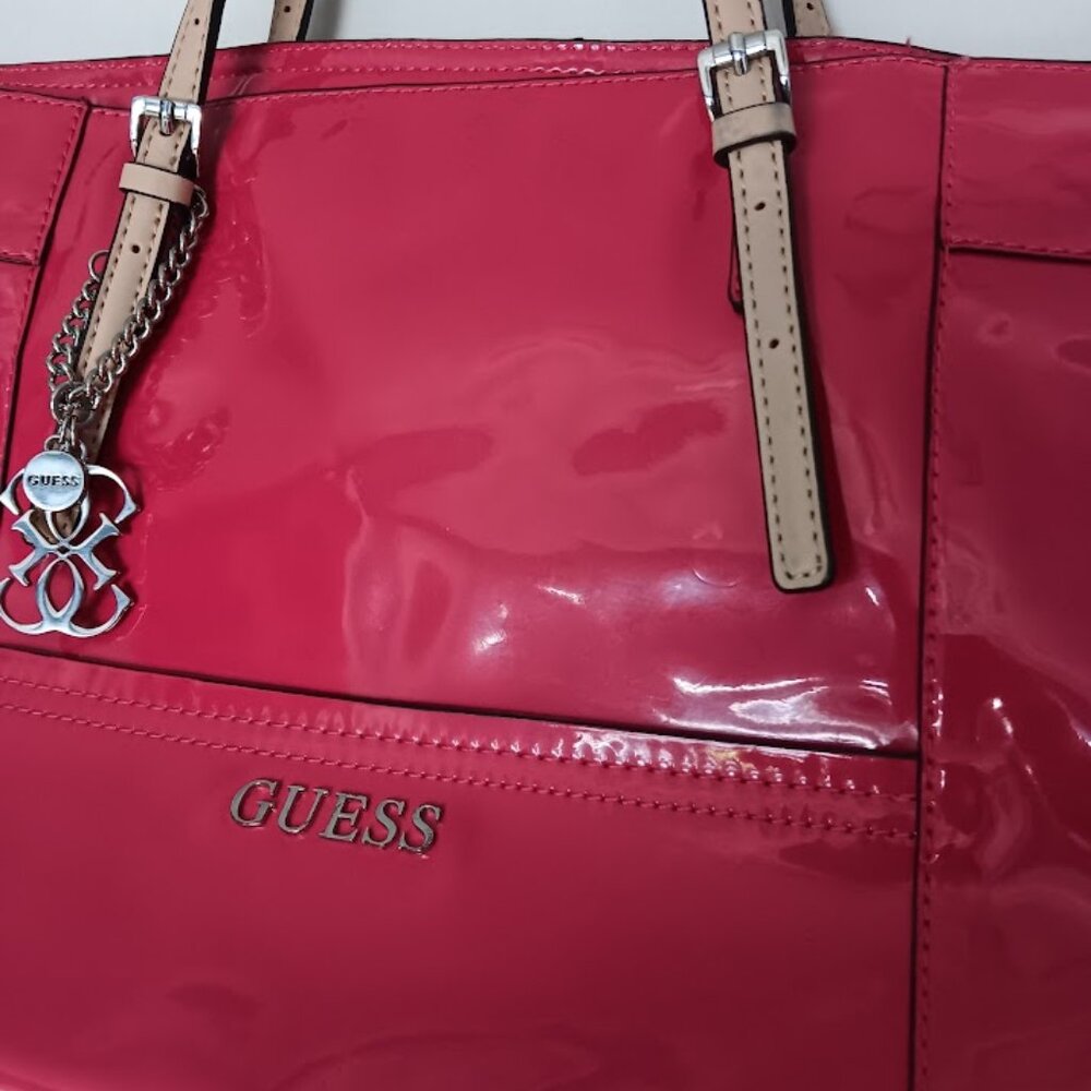 Hot pink Guess Handbag NWOT